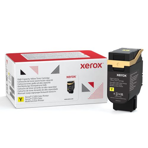 Xerox C325 toner Yellow 5500 oldalra