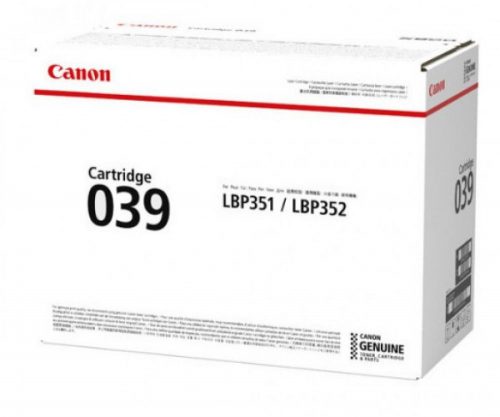 Canon CRG039 Toner Black 11.000 oldal kapacitás