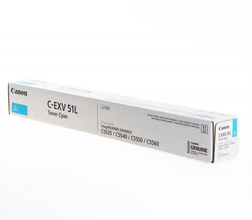 Canon C-EXV51L Toner Cyan 26.000 oldalkapacitás