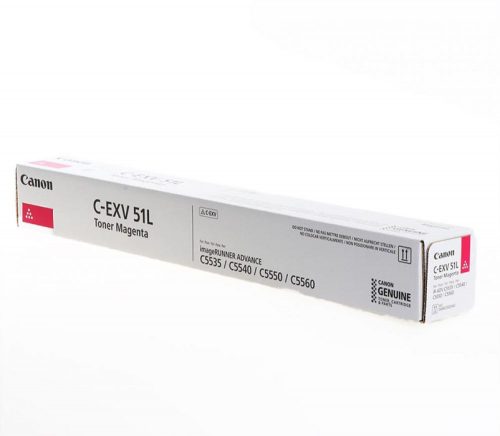 Canon C-EXV51L Toner Magenta 26.000 oldal kapacitás