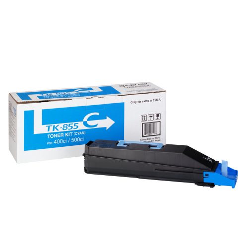 Kyocera TK-855 Toner Cyan 18.000 oldal kapacitás