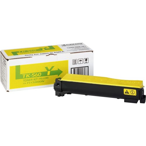 Kyocera TK-560 Toner Yellow 10.000 oldal kapacitás