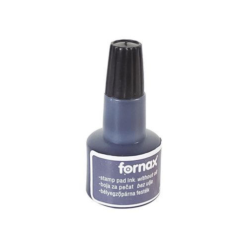 Bélyegzőpárna festék FORNAX 30 ml fekete