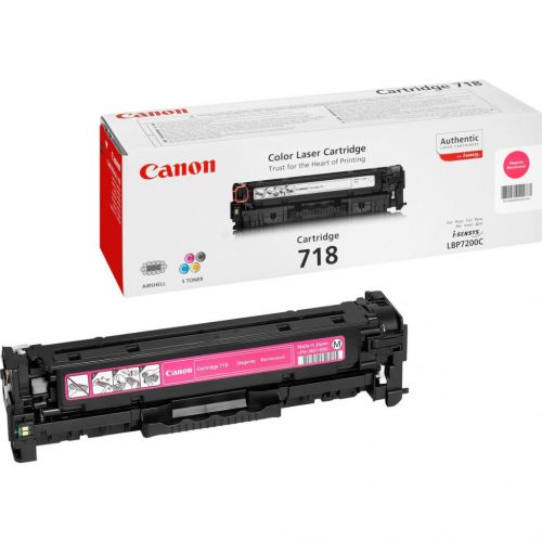 Canon CRG 718 Toner Magenta 2.900 oldal kapacitás