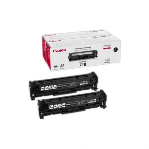 Canon CRG718 Toner Black 2 x 3.400 oldal kapacitás