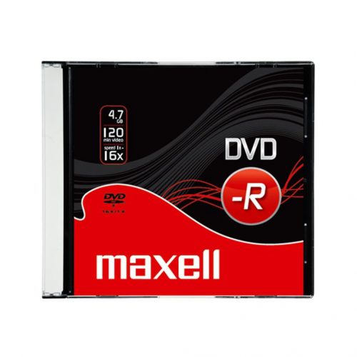 DVD+R 4,7gb 16x slim tokos MAXELL