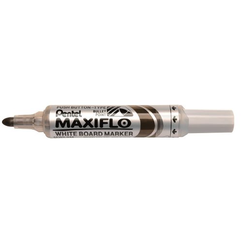 Táblamarker 2,5 mm, kerek, PENTEL MAXIFLO barna 