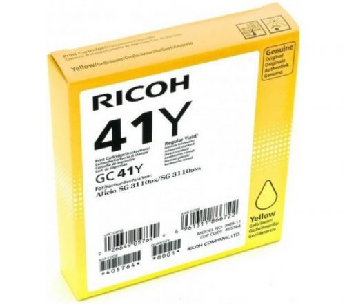 Ricoh SG3110 gél Yellow 405764/GC41YHY