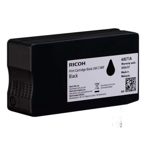 Ricoh IJM C180F tintapatron fekete