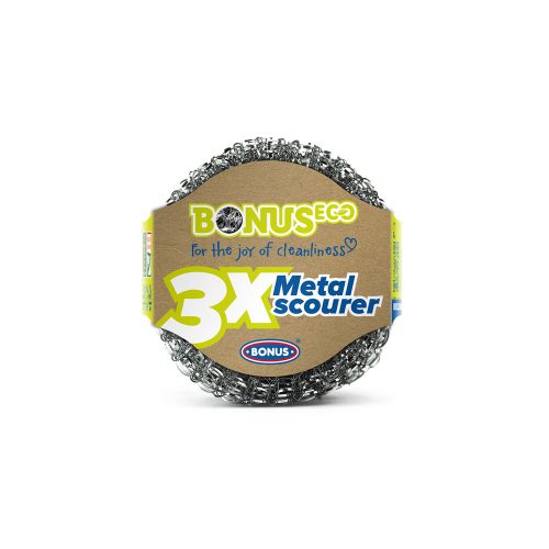 Fém dörzsi Metal Scourer 3 db-os Bonus B071