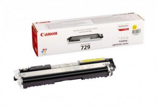 Canon CRG729 Toner Yellow 1.000 oldal kapacitás