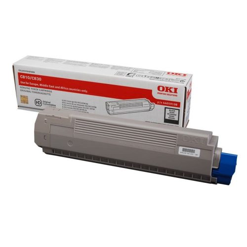 Oki C810 Toner Black 8000 oldalra