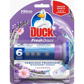 WC öbíltő korong zselés 36 ml Fresh Discs Duck® Levendula