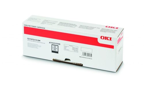 OKI C610 Toner Black 8000 oldalra