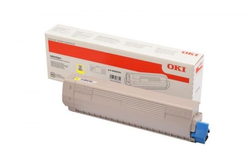 Oki C833/C843 Toner Sárga 10000 oldalra