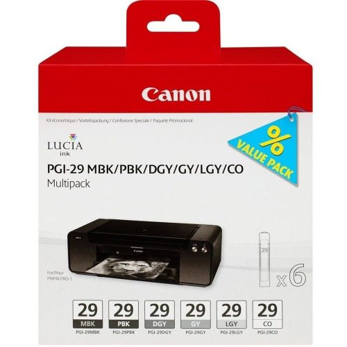 Canon PGI-29 Tintapatron Photo Multipack 6x36 ml