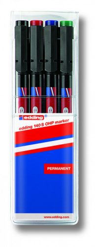 PERMANENT MARKER 140S 0,3MM 4KLT EDDING