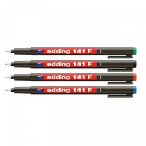 PERMANENT MARKER 141F 0,6MM FEKETE EDDING