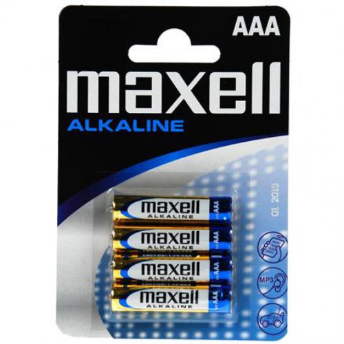 ELEM AAA MIKRO LR03 MAXELL ALKALINE 4DB