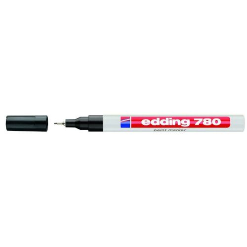 LAKKMARKER 780 KEREK 0,8MM FEKETE EDDING