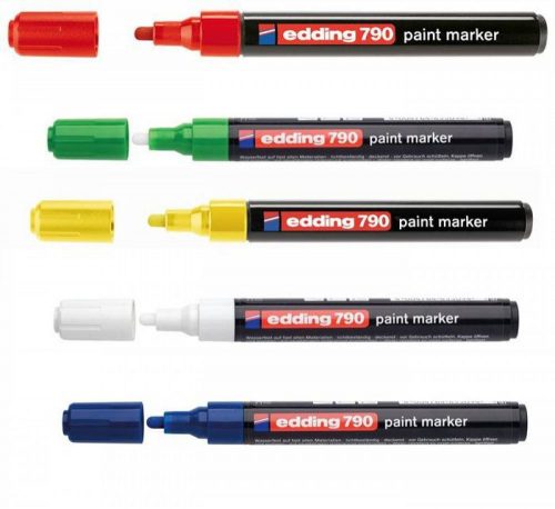 LAKKMARKER 790 KEREK HEGY 2-3MM FEKETE EDDING