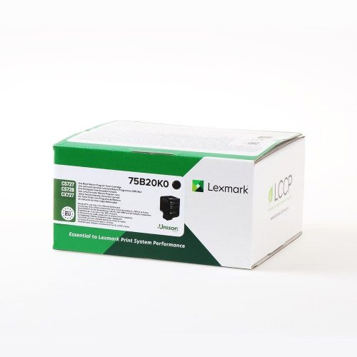 Lexmark CS/CX727/CS728 Return Toner Black 13K (Eredeti) 75B20K0