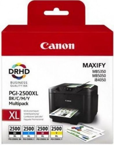 Canon PGI-2500XL Tintapatron Multipack 1x70,9 ml + 3x19,3 ml