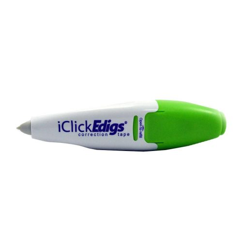 Hibajavító roller EDIGS  iClick, nyomógombos 6mx5mm, cserélhető betétes, bliszteres