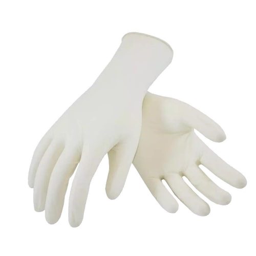 Gumikesztyű latex púderes XL 100 db/doboz, GMT Super Gloves fehér