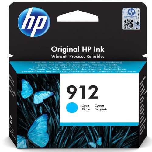 Hp 912/3YL77AE tintapatron cyan EREDETI