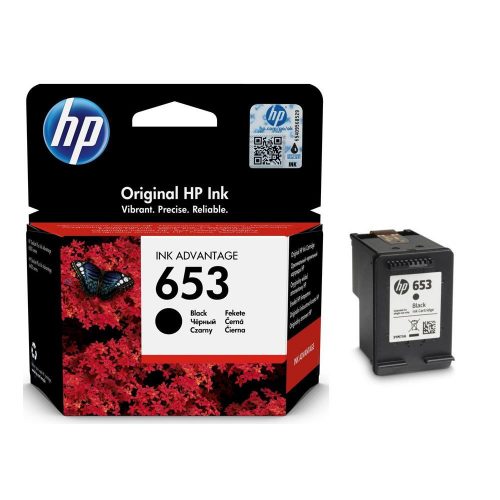 Hp 653/3YM75AE tintapatron black EREDETI