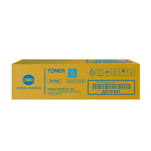 Konica-Minolta TNP93C Toner Cyan 4.000 oldalra