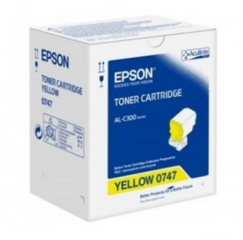 Epson C300 Toner Yellow 0747 8.800 oldal kapacitás