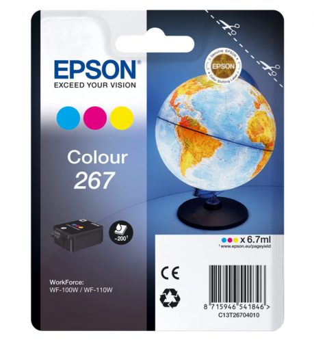 Epson T2670 Tintapatron Color 6,7ml No.267