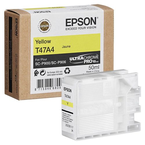 Epson T47A4 Tintapatron Yellow 50 ml