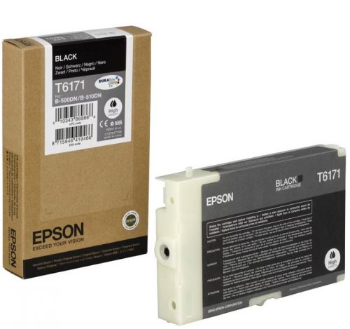 Epson T6171 Tintapatron Black 4.000 oldal kapacitás