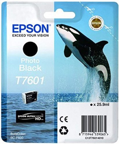 Epson T7601 Tintapatron Photo Black 25,9ml