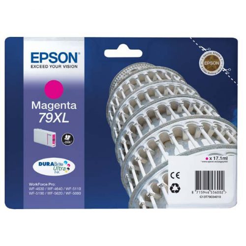 Epson T7903 Tintapatron Magenta 17,1ml No.79XL