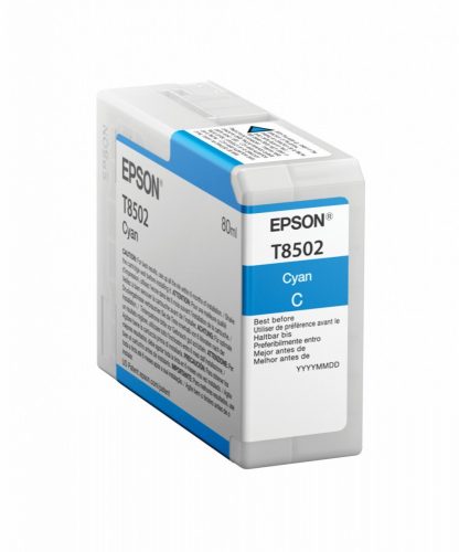 Epson T8502 Tintapatron Cyan 80ml