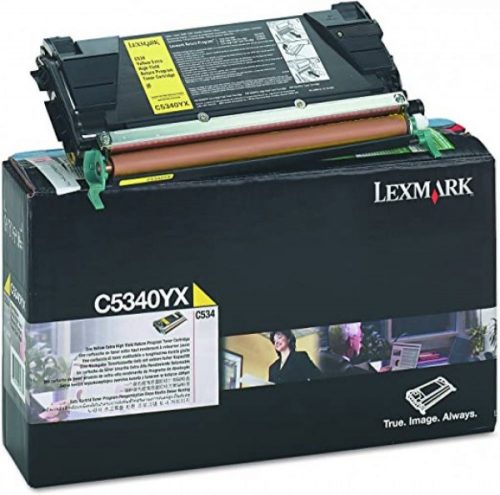 Lexmark C534 Return Toner Yellow 7K (Eredeti) C5340YX