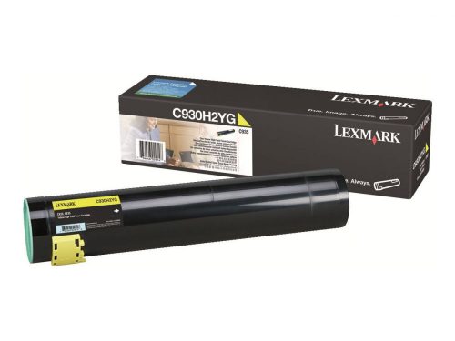 Lexmark C935 High Toner Yellow 24K (Eredeti) C930H2YG