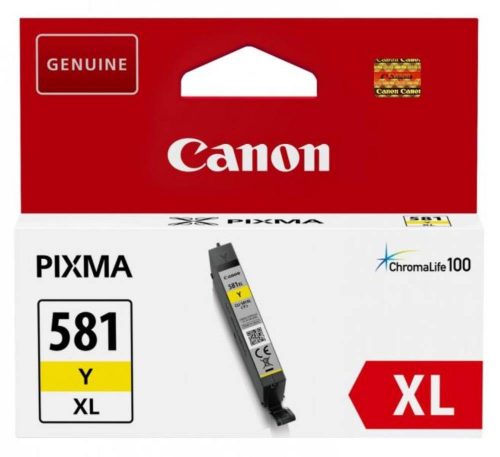 CANON CLI581XL TINTAPATRON YELLOW EREDETI