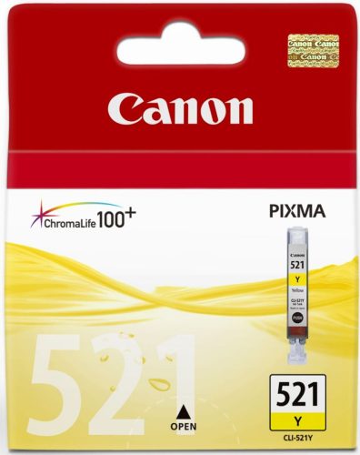 CANON CLI521 TINTAPATRON YELLOW EREDETI