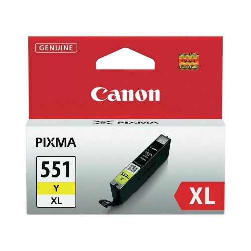 CANON CLI551XL TINTAPATRON YELLOW EREDETI