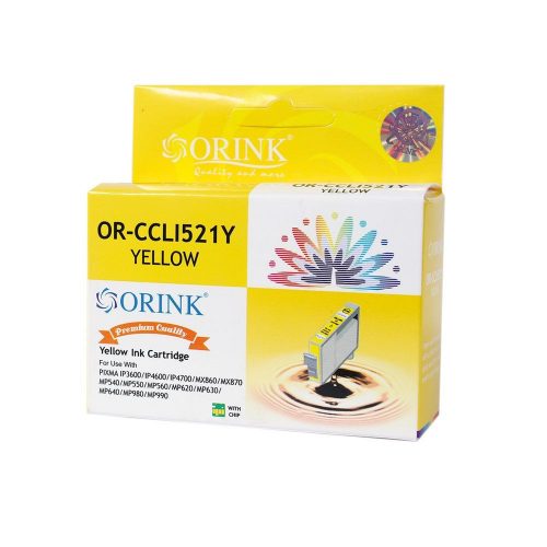 CANON CLI521 TINTAPATRON YELLOW ORINK CHIP