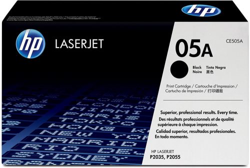 HP CE505A Toner Black 2.300 oldal kapacitás No.05A