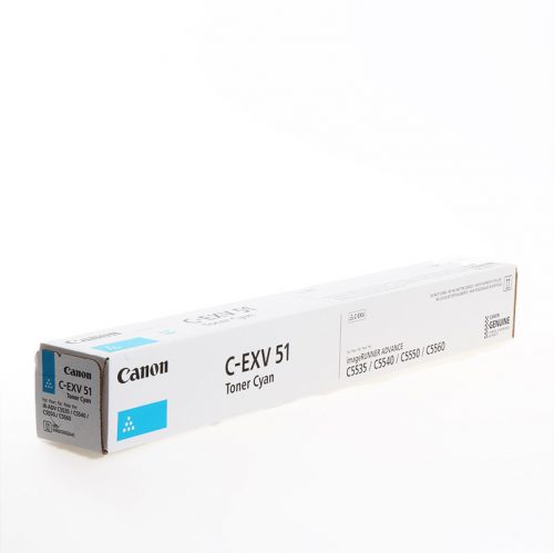 Canon C-EXV51 Toner Cyan 60.000 oldal kapacitás