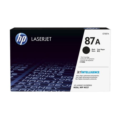 HP CF287A Toner Black 8.550 oldal kapacitás No.87A