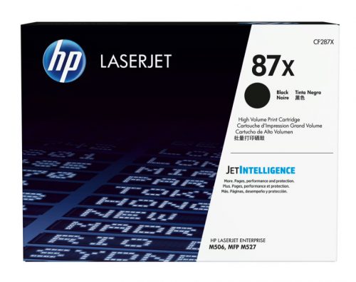 HP CF287X Toner Black 18.000 oldal kapacitás No.87X