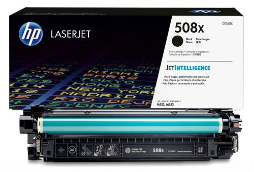 HP CF360X Toner Black 12.500 oldal kapacitás No.508X